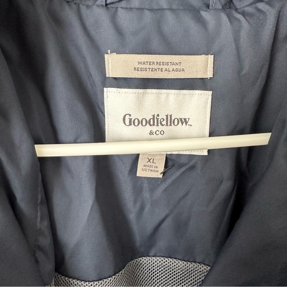 Goodfellow & Co Men’s Navy Blue Windbreaker - Picture 3 of 4
